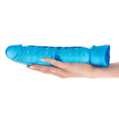 DILDO SEBASTIANO TRASPARENT BLUE