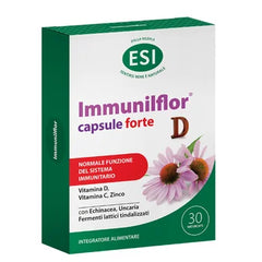 Esi Immunilflor Forte 30 Capsule Integratore per Difese Immunitarie con Vitamina D