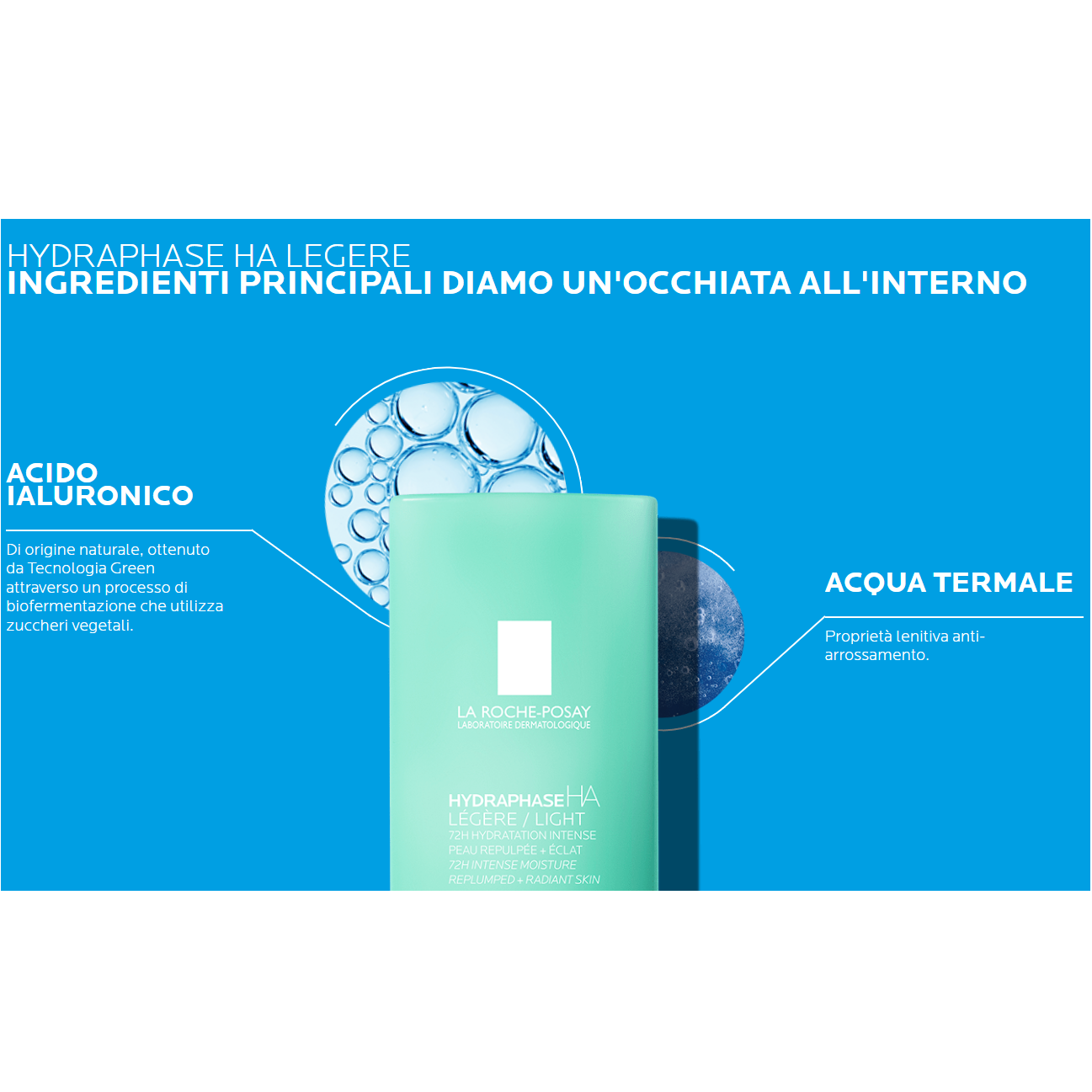 LA ROCHE POSAY HYDRAPHASE HA LIGHT CREAM 50ml