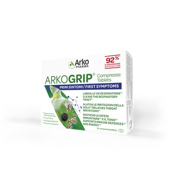 Arkopharma Arkogrip Integratore 15 Compresse Benessere delle Vie Respiratorie