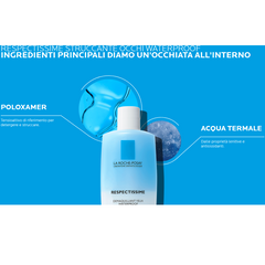 LA ROCHE POSAY TOLERIANE RESPECTISSIME STRUCCANTE OCCHI WATERPROOF 125ml